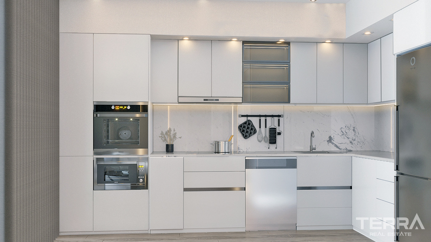 2+1 Flats with Modern Qualities in Antalya, Altıntaş - 84094