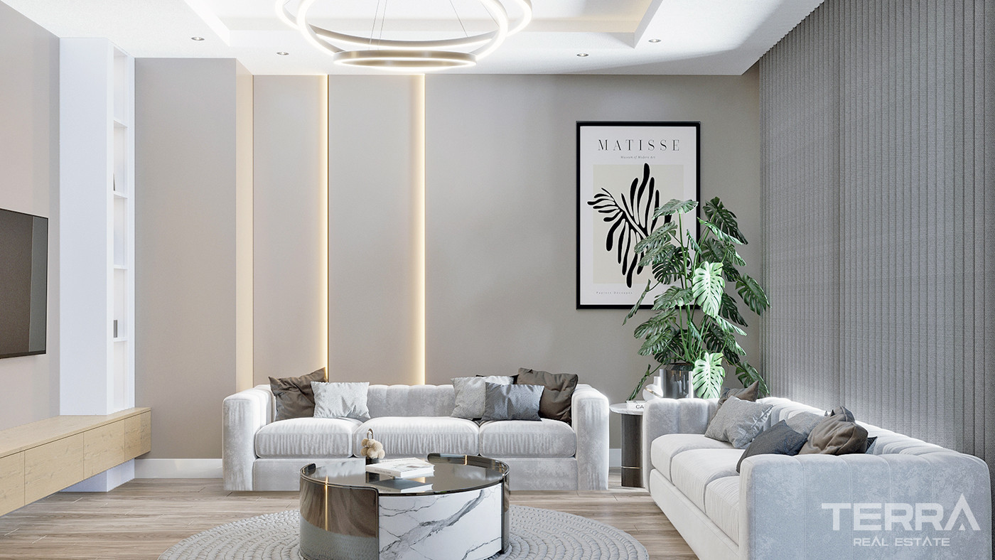 2+1 Flats with Modern Qualities in Antalya, Altıntaş - 84095