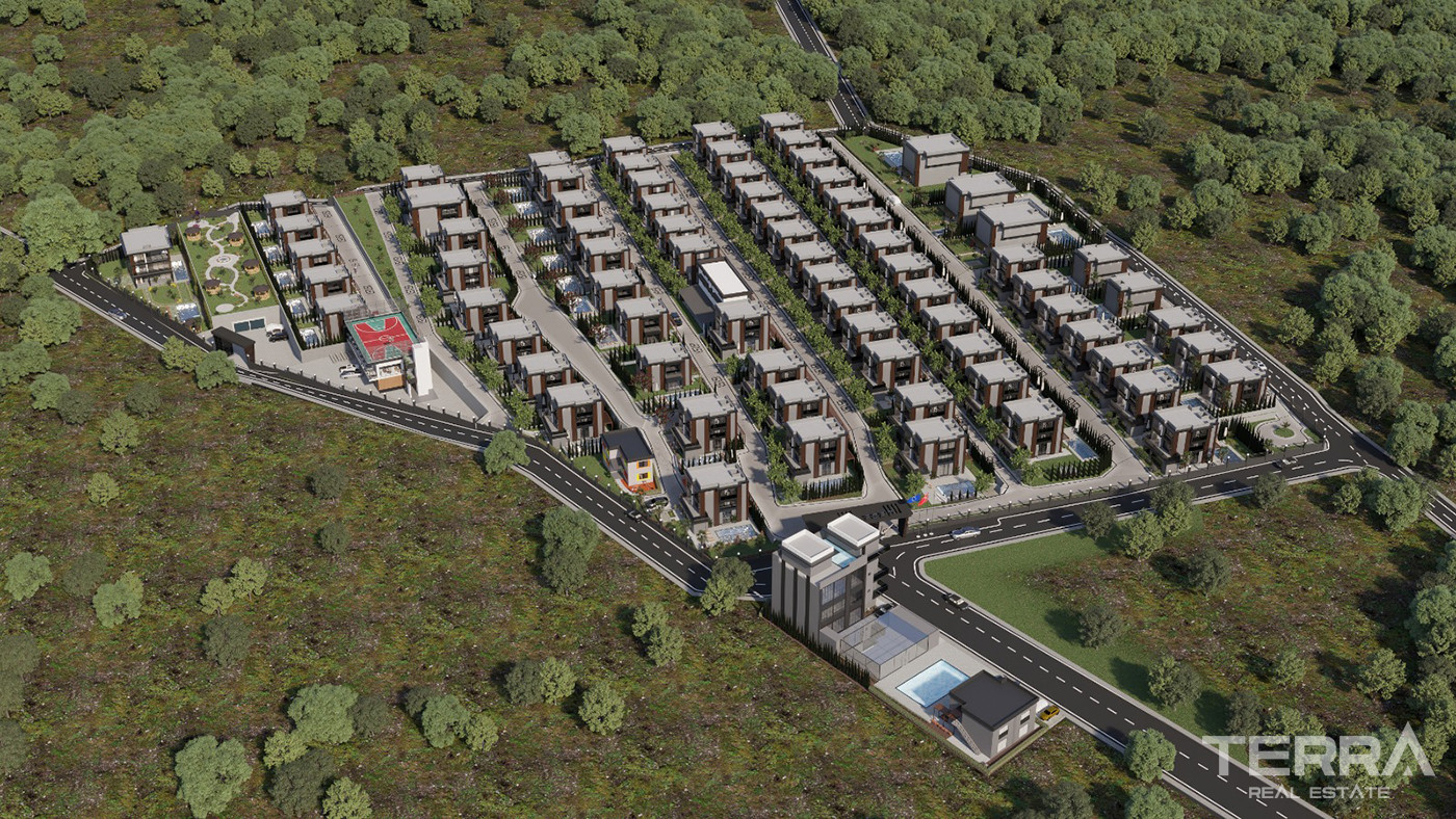Luxury Complex of Detached Villas in Altıntaş, Antalya - 84129