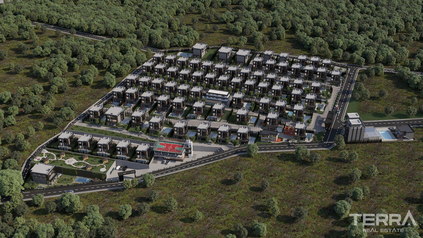 Luxury Complex of Detached Villas in Altıntaş, Antalya - 84130