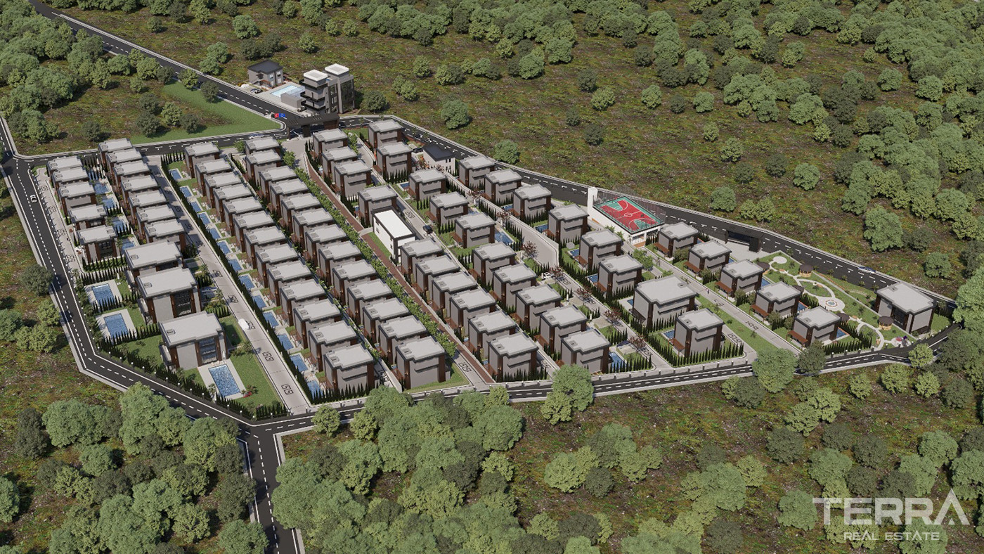 Luxury Complex of Detached Villas in Altıntaş, Antalya - 84131