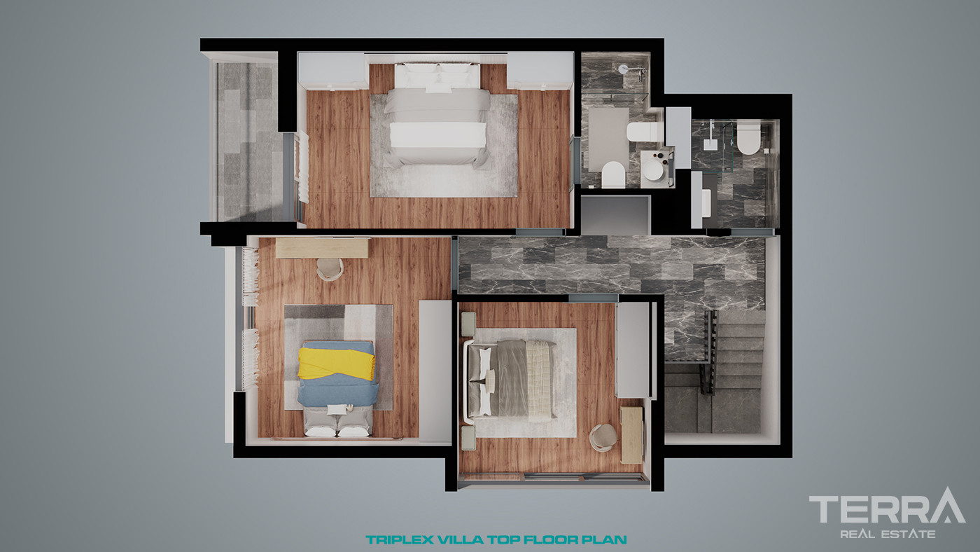 Luxury Complex of Detached Villas in Altıntaş, Antalya - 84143