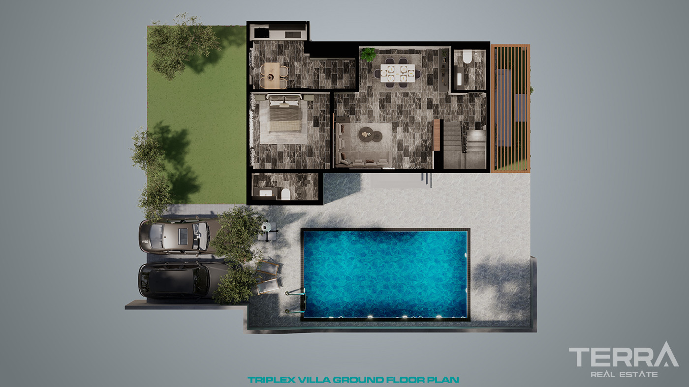 Luxury Complex of Detached Villas in Altıntaş, Antalya - 84145