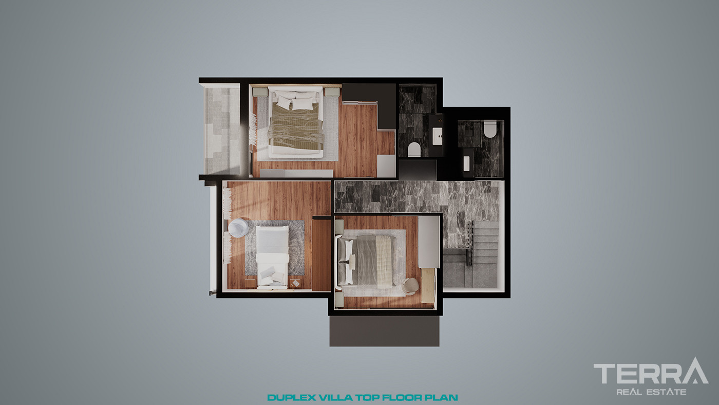 Luxury Complex of Detached Villas in Altıntaş, Antalya - 84146
