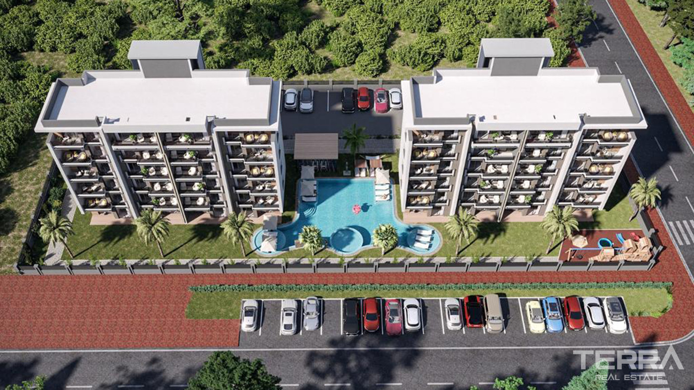 Modern 1+1 Flats Close to Daily Amenities in Kepez, Antalya - 84322