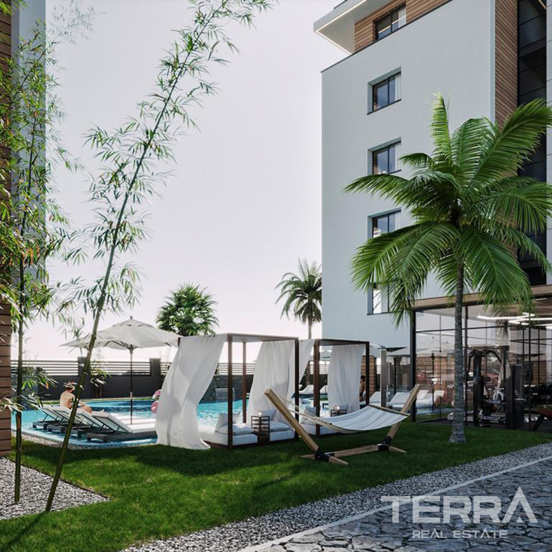 Modern 1+1 Flats Close to Daily Amenities in Kepez, Antalya - 84323