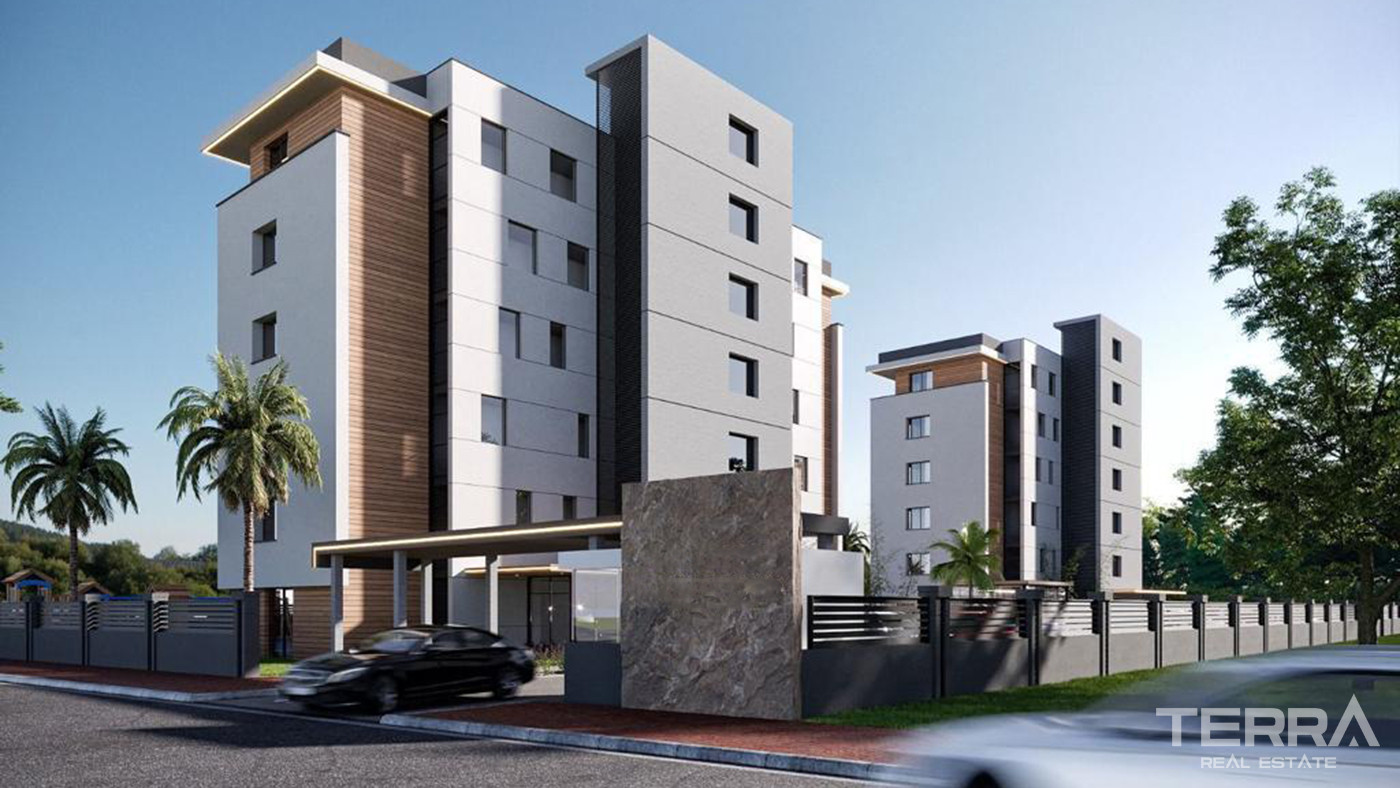 Modern 1+1 Flats Close to Daily Amenities in Kepez, Antalya - 84326