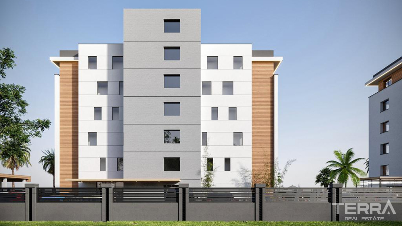 Modern 1+1 Flats Close to Daily Amenities in Kepez, Antalya - 84328