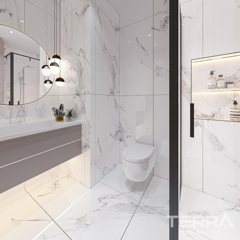 Modern 1+1 Flats Close to Daily Amenities in Kepez, Antalya - 84339