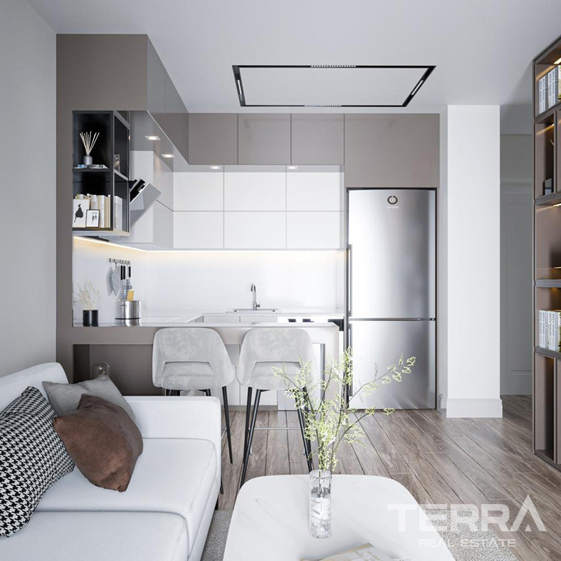 Modern 1+1 Flats Close to Daily Amenities in Kepez, Antalya - 84340
