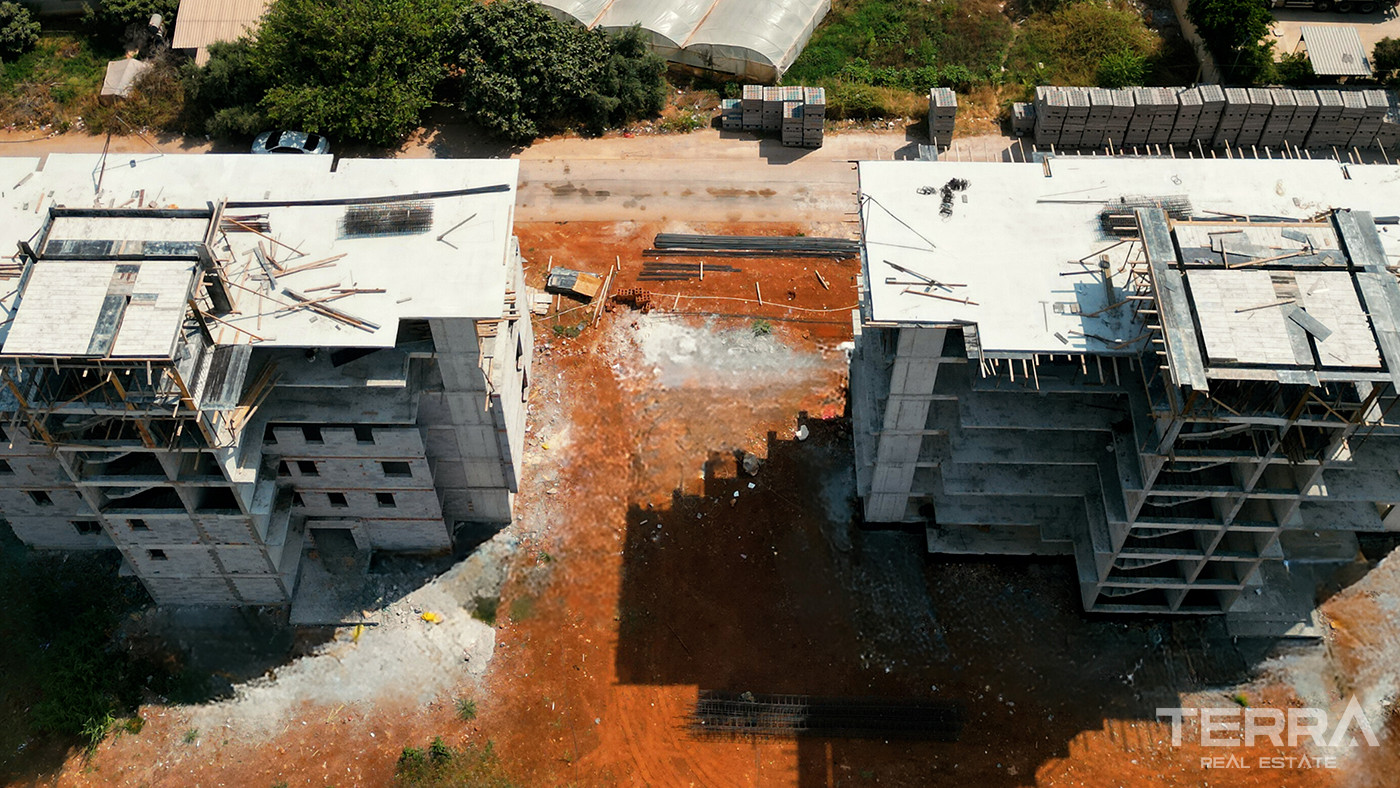 Modern 1+1 Flats Close to Daily Amenities in Kepez, Antalya - 84345