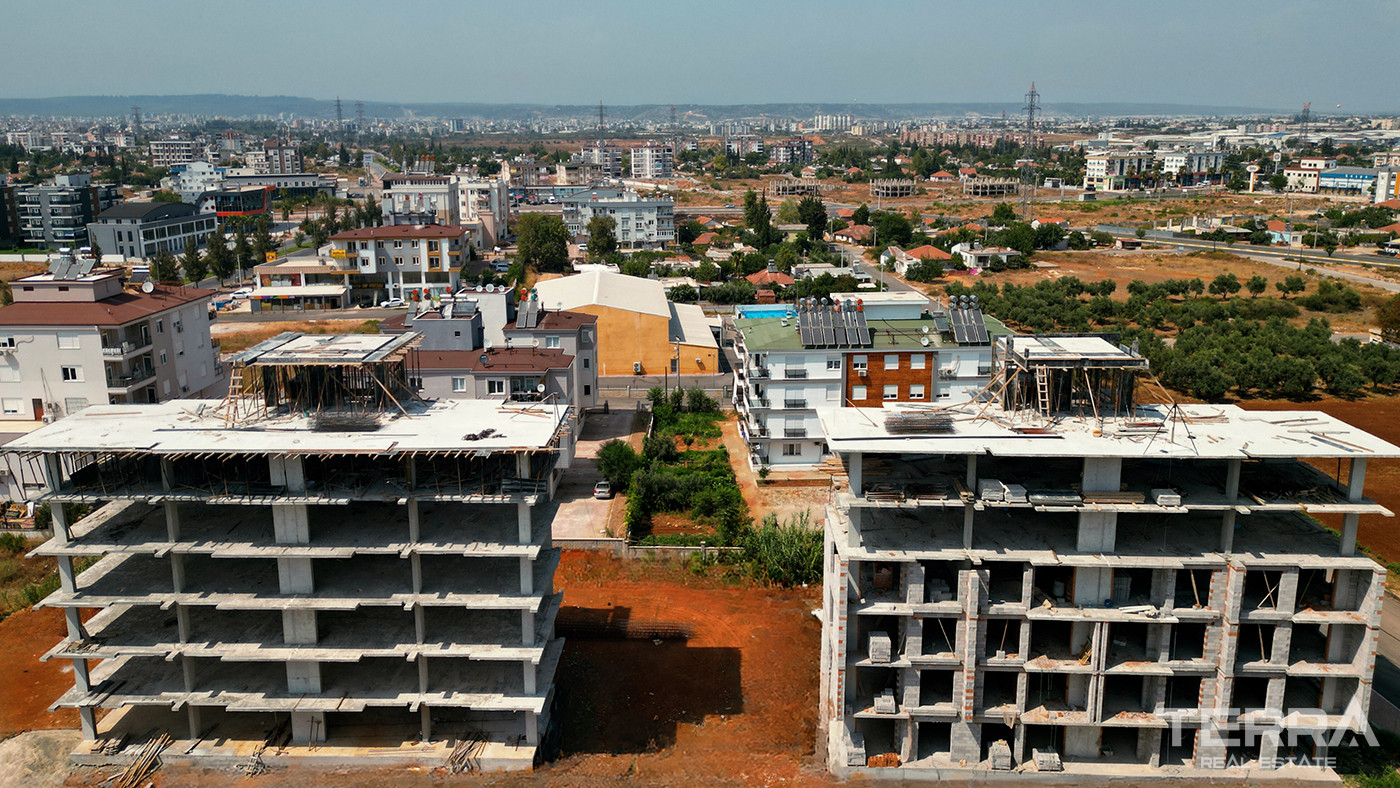 Modern 1+1 Flats Close to Daily Amenities in Kepez, Antalya - 84346