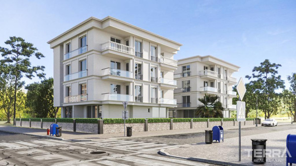 Nach Süden ausgerichtete Familienapartments in der ruhigen Gegend von Kepez, Antalya
