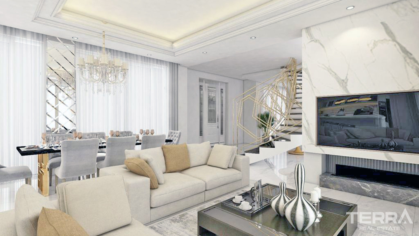 4+2 Tranquil Villas in Antalya, Konyaaltı Offering Modern Life Style - 84464