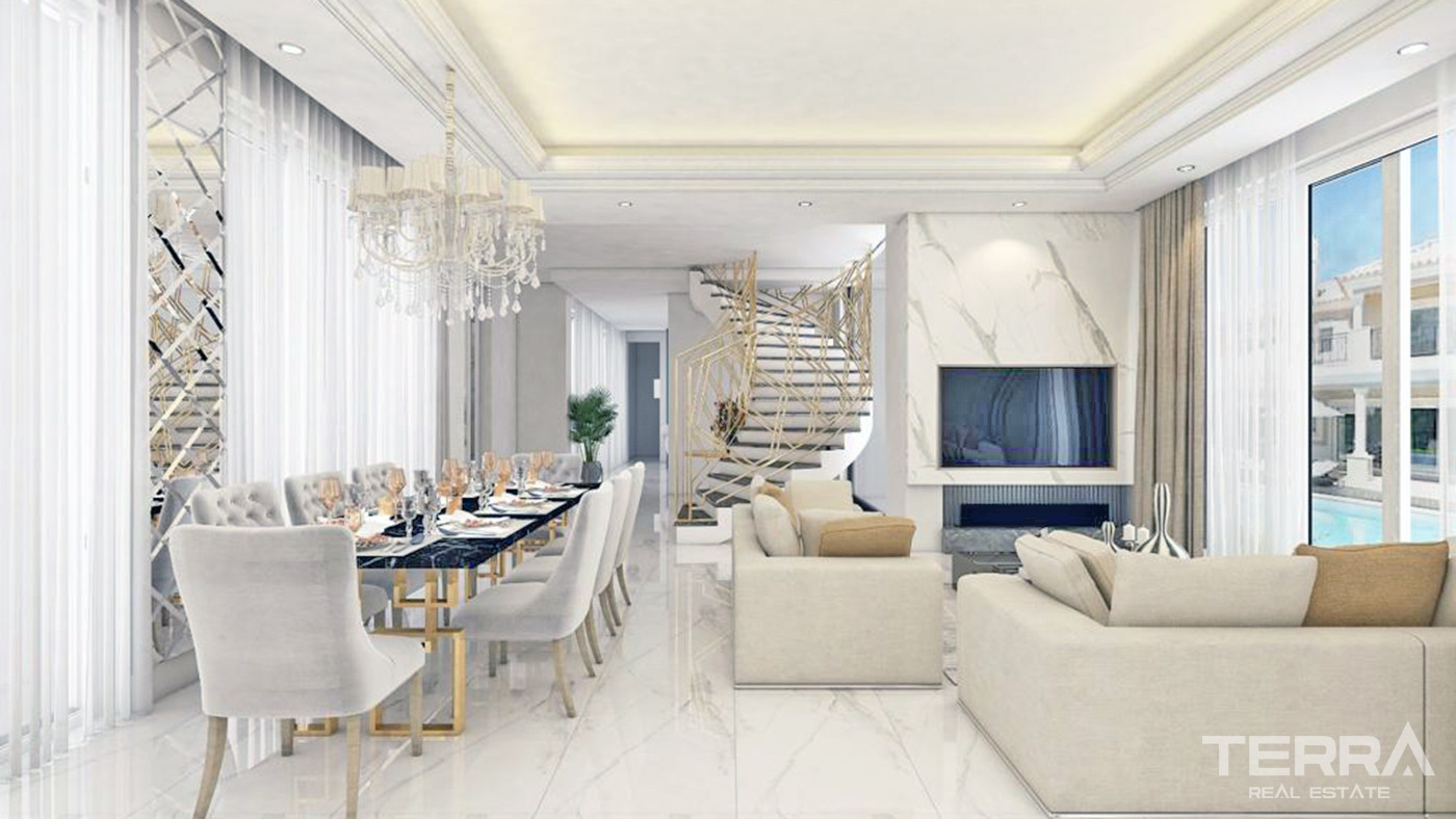 4+2 Tranquil Villas in Antalya, Konyaaltı Offering Modern Life Style - 84465