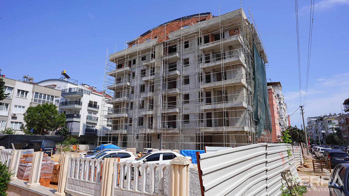 Investment Apartments with Gas Heating in Antalya Center
