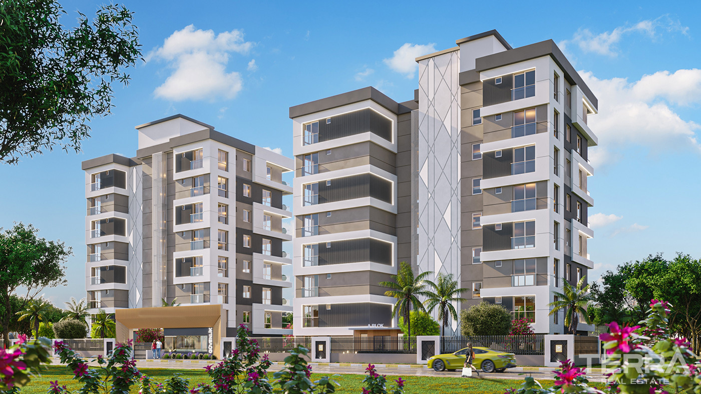 Quality Apartments Suitable for Luxurious Living in Antalya Altıntaş - 85220