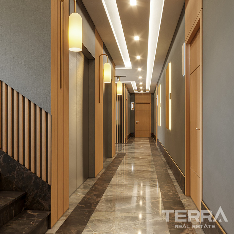 Quality Apartments Suitable for Luxurious Living in Antalya Altıntaş - 85227