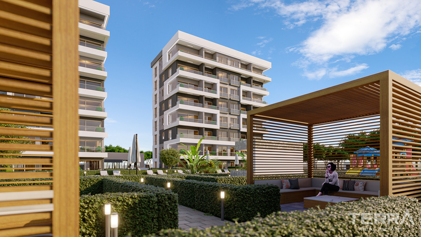 Quality Apartments Suitable for Luxurious Living in Antalya Altıntaş - 85228