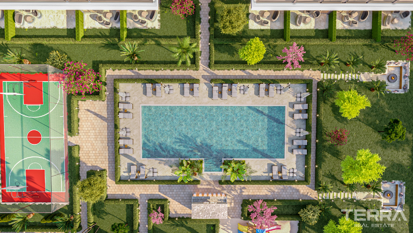 Quality Apartments Suitable for Luxurious Living in Antalya Altıntaş - 85230