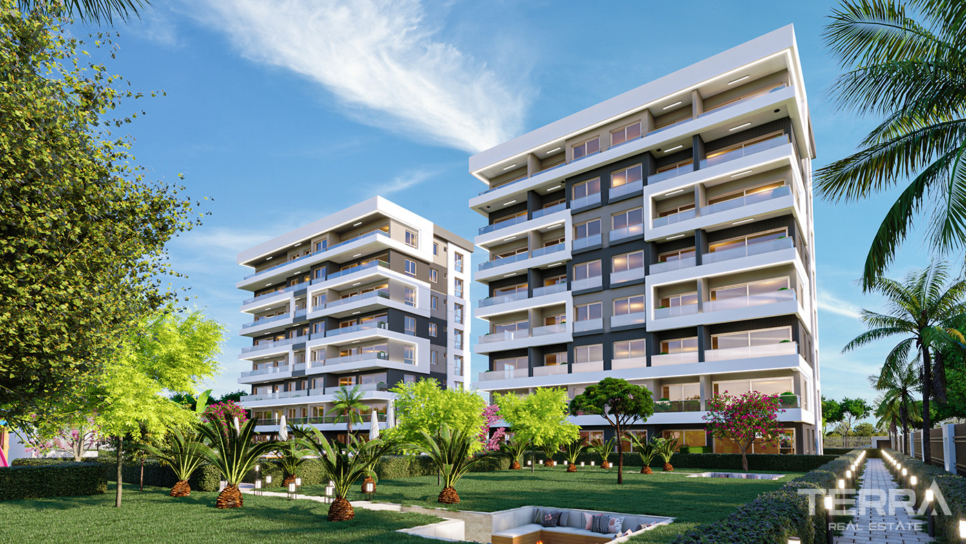 Quality Apartments Suitable for Luxurious Living in Antalya Altıntaş