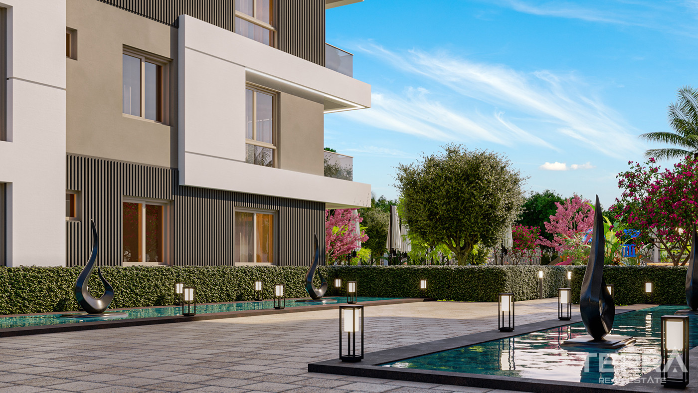 Quality Apartments Suitable for Luxurious Living in Antalya Altıntaş - 85236
