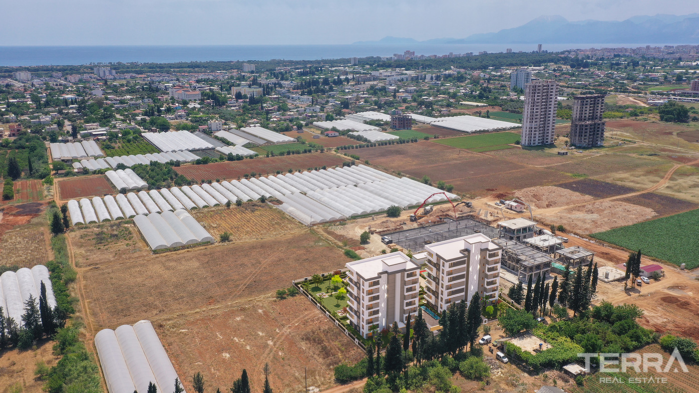 Quality Apartments Suitable for Luxurious Living in Antalya Altıntaş - 85238