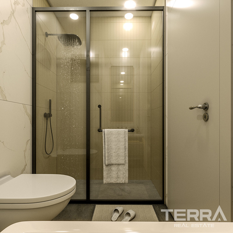 Quality Apartments Suitable for Luxurious Living in Antalya Altıntaş - 85244