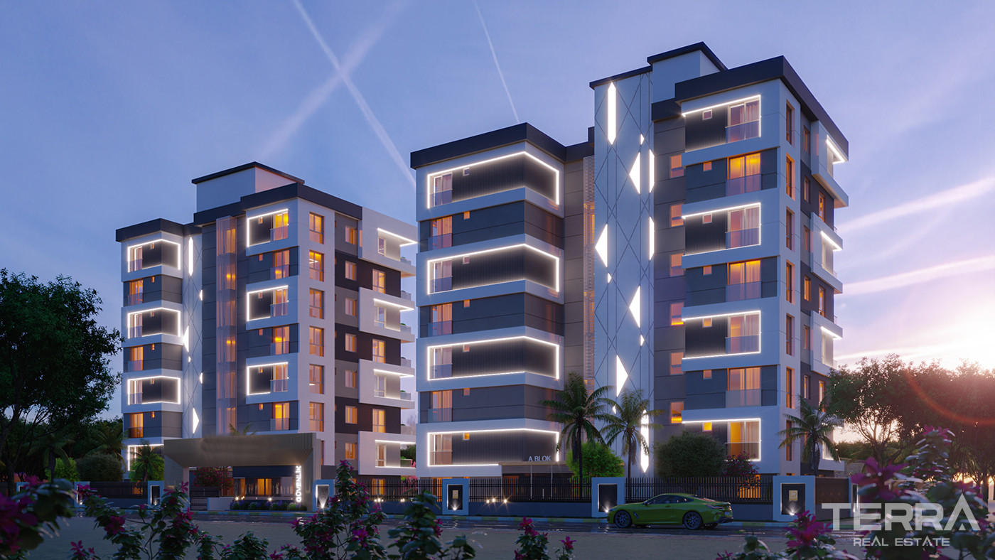 Quality Apartments Suitable for Luxurious Living in Antalya Altıntaş - 85246