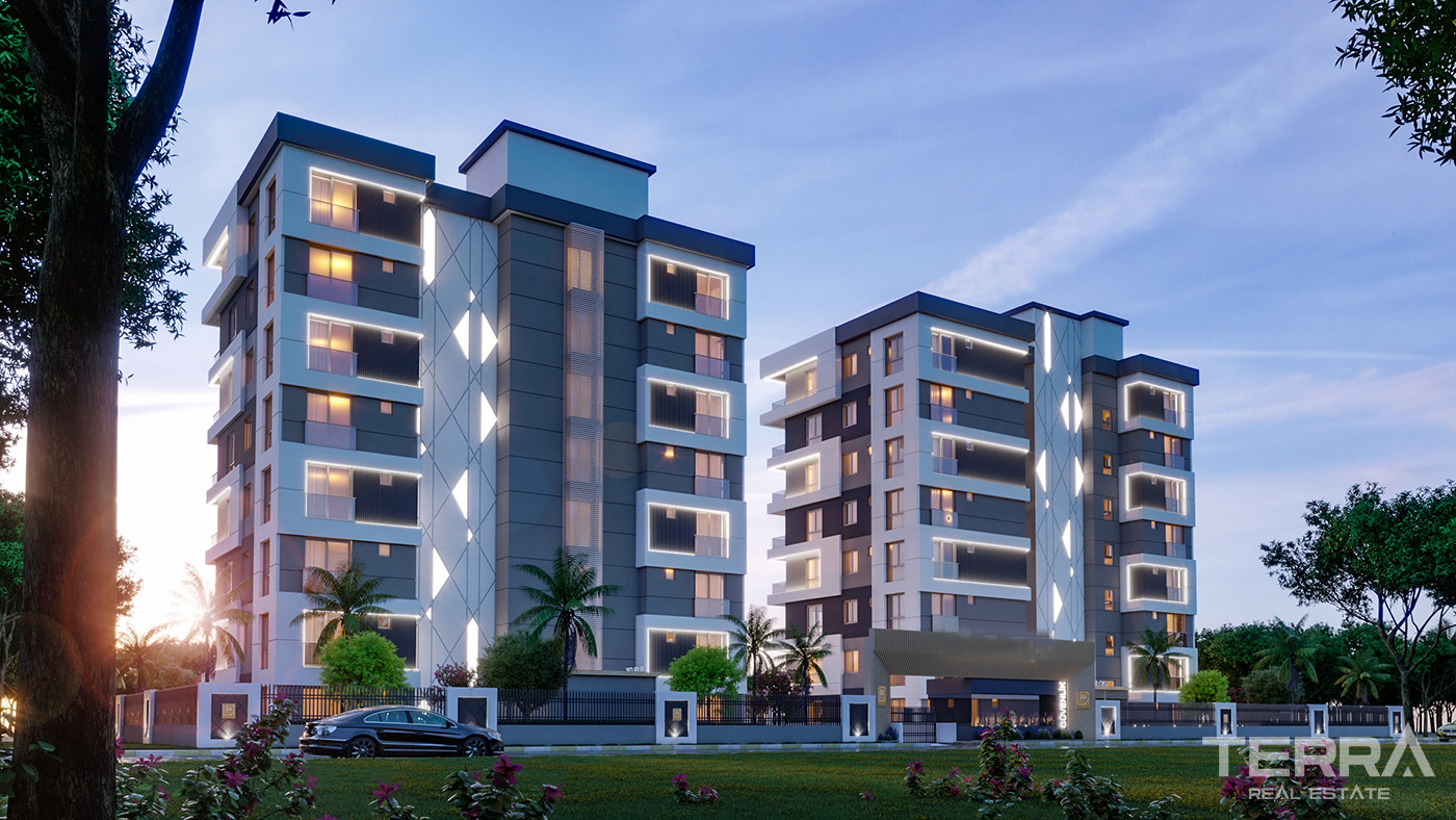 Quality Apartments Suitable for Luxurious Living in Antalya Altıntaş - 85248