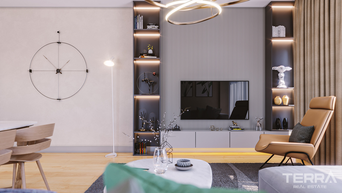 Quality Apartments Suitable for Luxurious Living in Antalya Altıntaş - 85249
