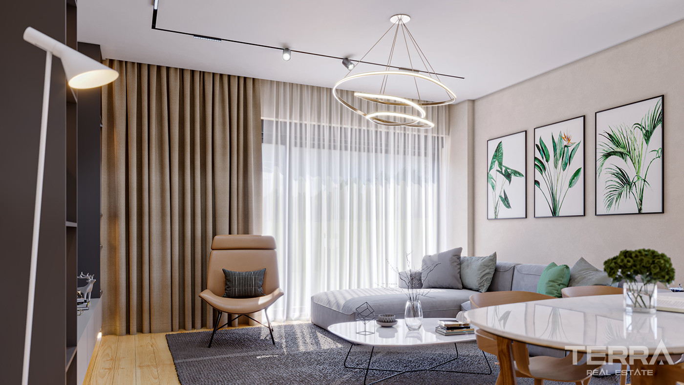 Quality Apartments Suitable for Luxurious Living in Antalya Altıntaş - 85253