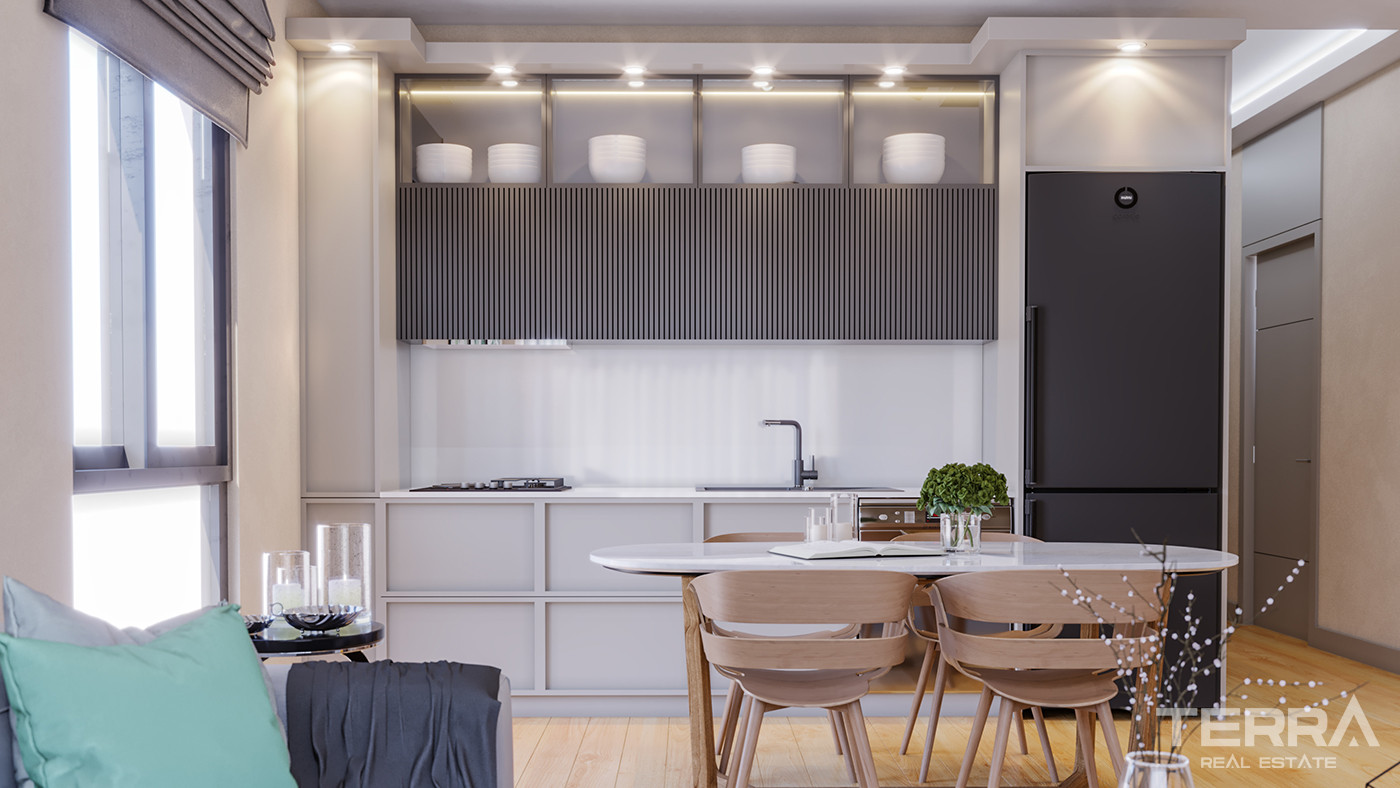Quality Apartments Suitable for Luxurious Living in Antalya Altıntaş - 85260