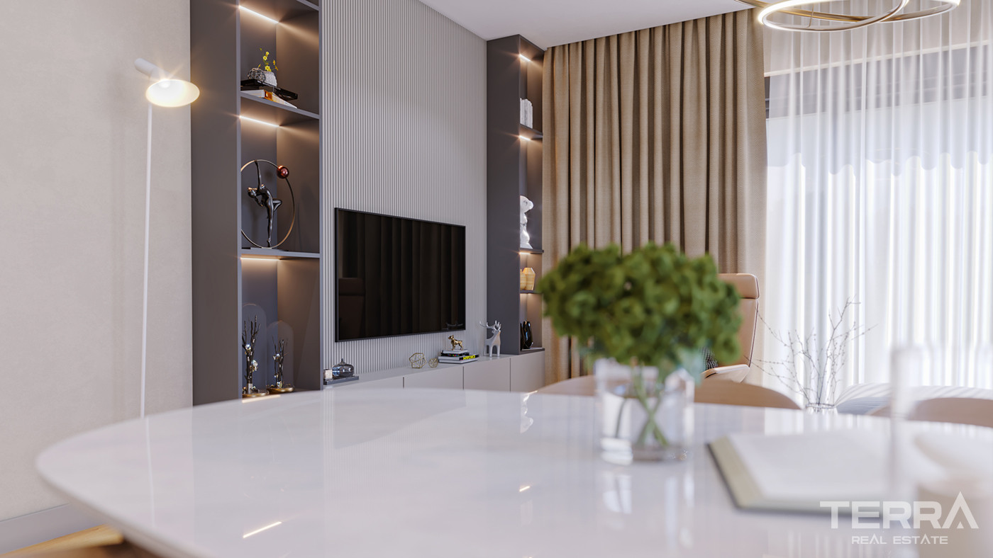 Quality Apartments Suitable for Luxurious Living in Antalya Altıntaş - 85261