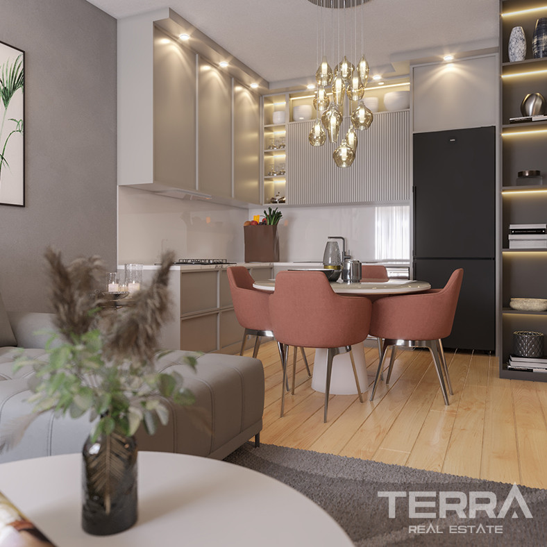 Quality Apartments Suitable for Luxurious Living in Antalya Altıntaş - 85262