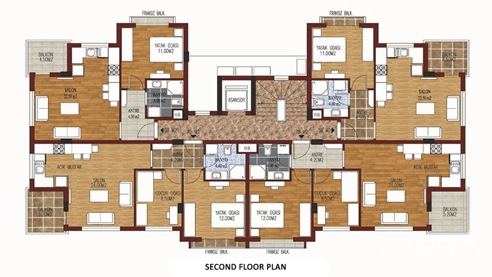 Golden Way Residence in Konyaalti, Antalya - 3666