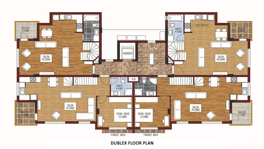 Golden Way Residence in Konyaalti, Antalya - 3668