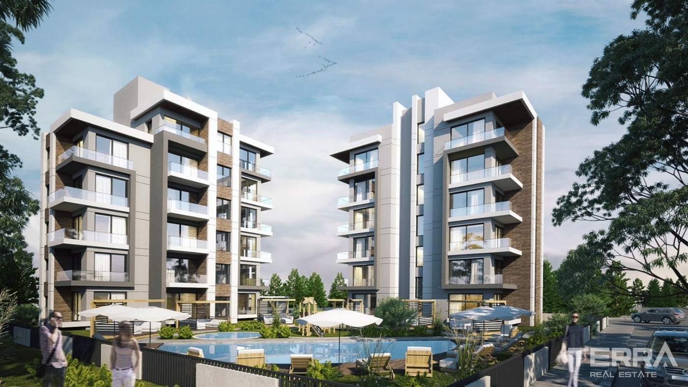 New and Comfortable Apartments for Sale in Antalya, Altıntaş