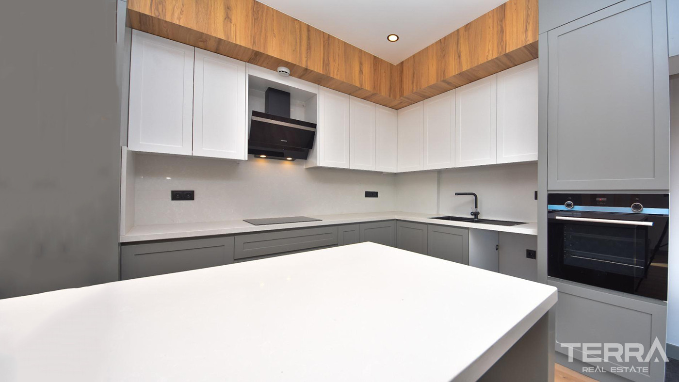 Luxurious Turnkey Triplex Villas in Antalya Kundu Near the Sea - 85636