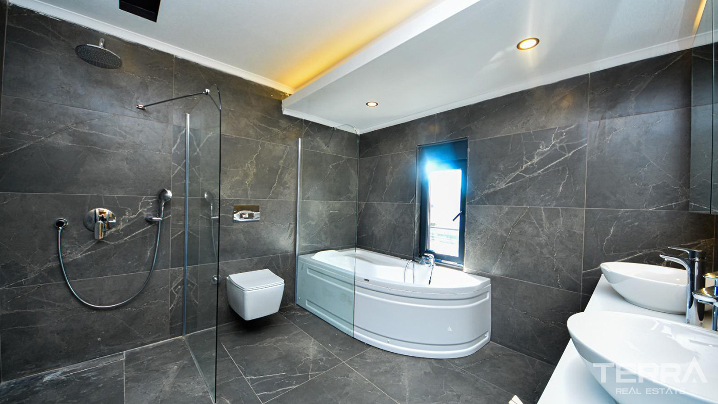 Luxurious Turnkey Triplex Villas in Antalya Kundu Near the Sea - 85637