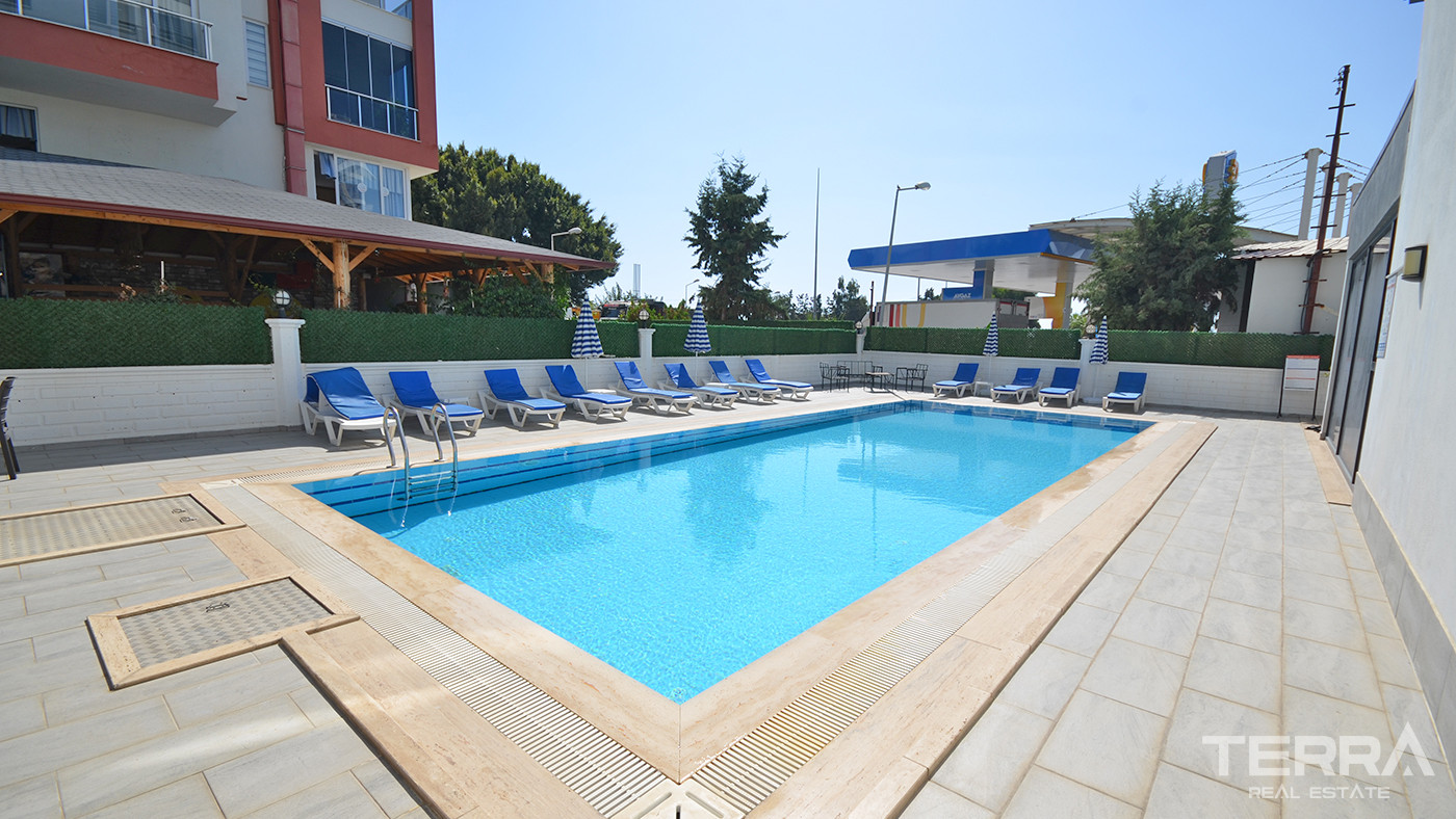 Luxury Furnished Resale Alanya Apartment with Sea View in Kargıcak - 85736
