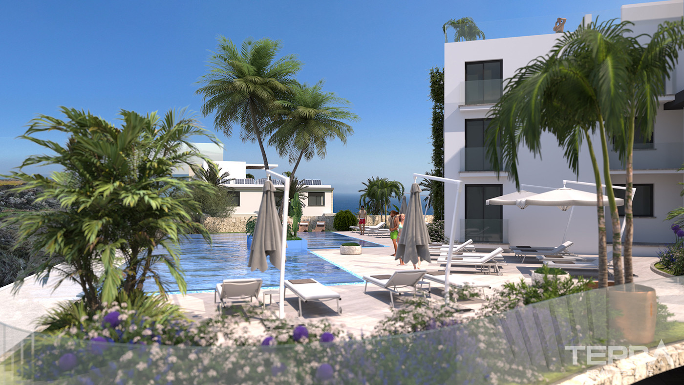 Deluxe Seafront Apartments in Tranquil Esentepe, Kyrenia