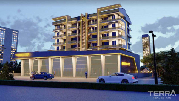 Multiple Selection Flats Offering Comfortable Living in Antalya