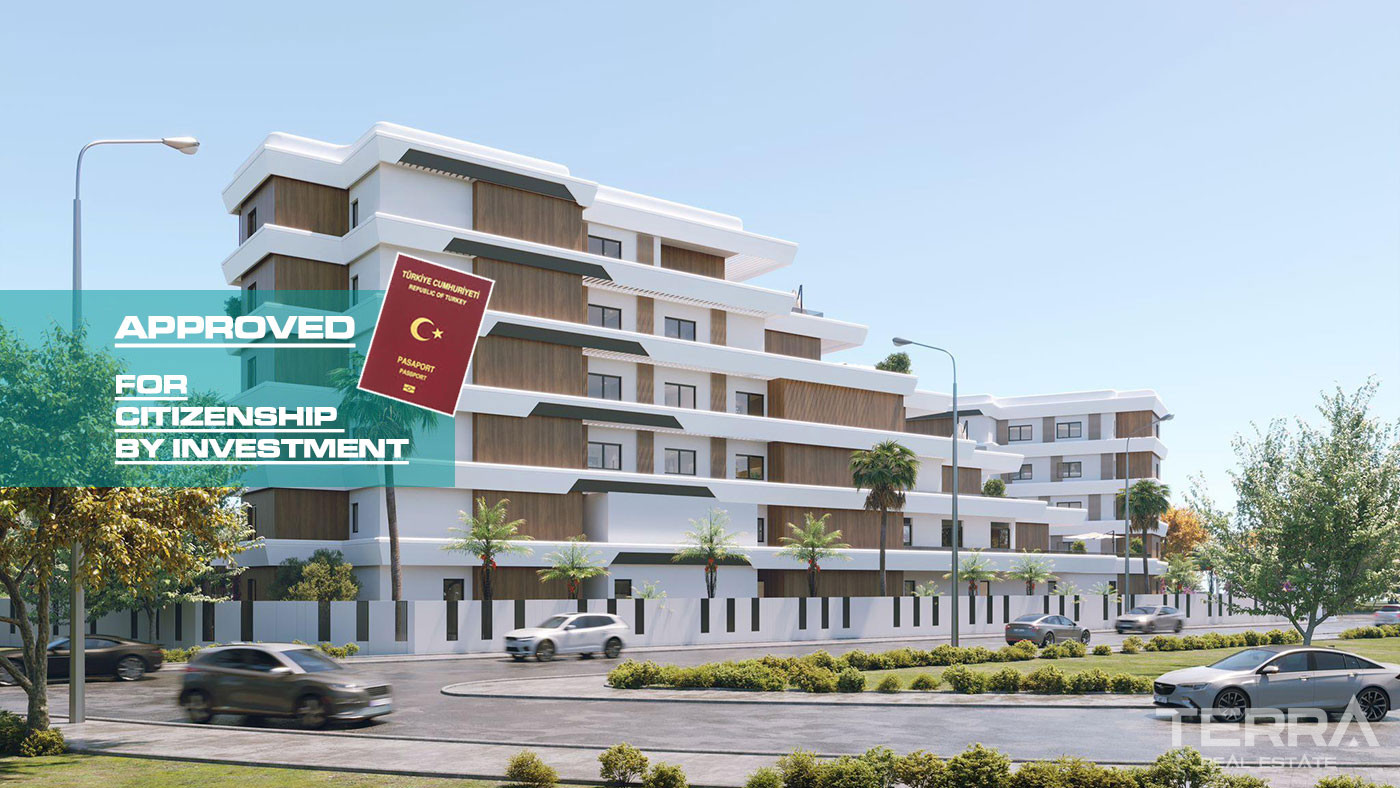 Citizenship Approved and Advantageous Flats for Sale in Antalya