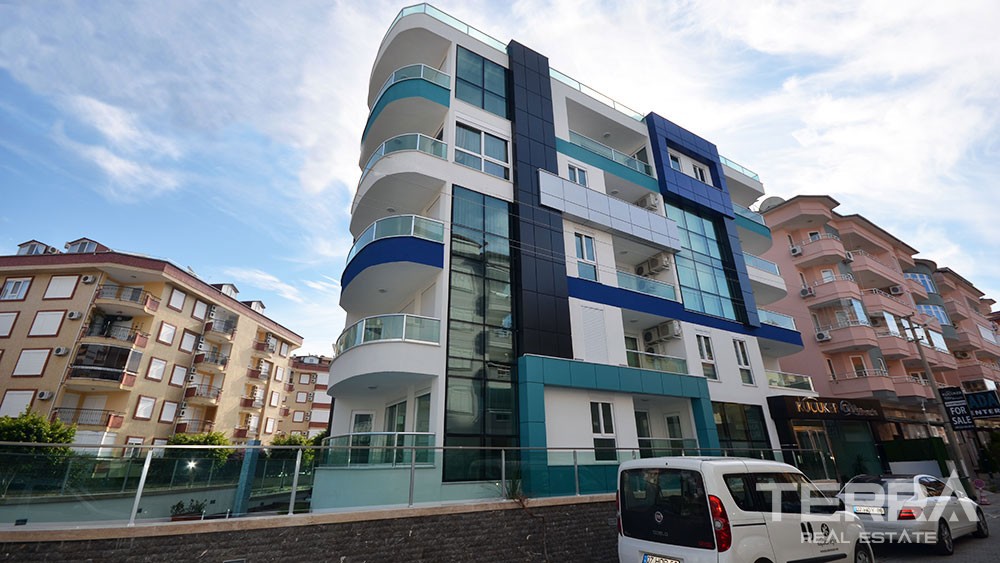 Wohnungen zu verkaufen in unmittelbarer Strandnähe in Oba, Alanya - 3819