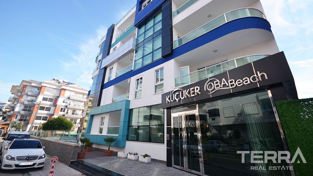 Wohnungen zu verkaufen in unmittelbarer Strandnähe in Oba, Alanya - 3820