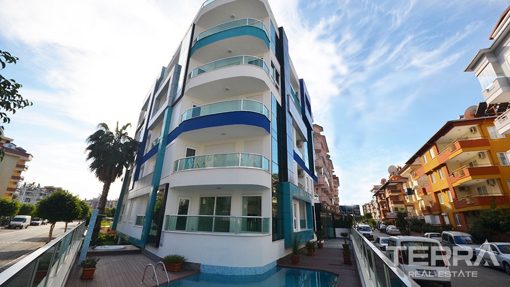 Wohnungen zu verkaufen in unmittelbarer Strandnähe in Oba, Alanya - 3821