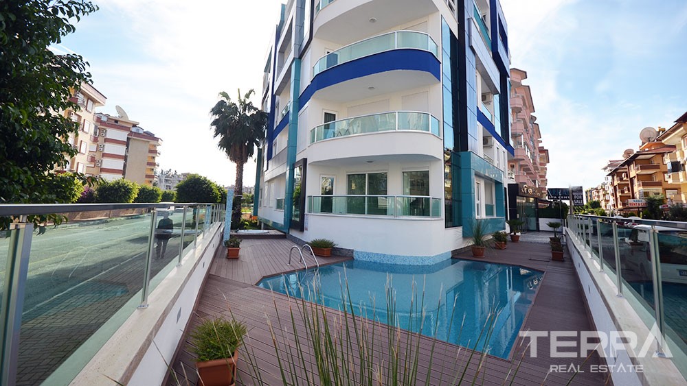 Wohnungen zu verkaufen in unmittelbarer Strandnähe in Oba, Alanya - 3822