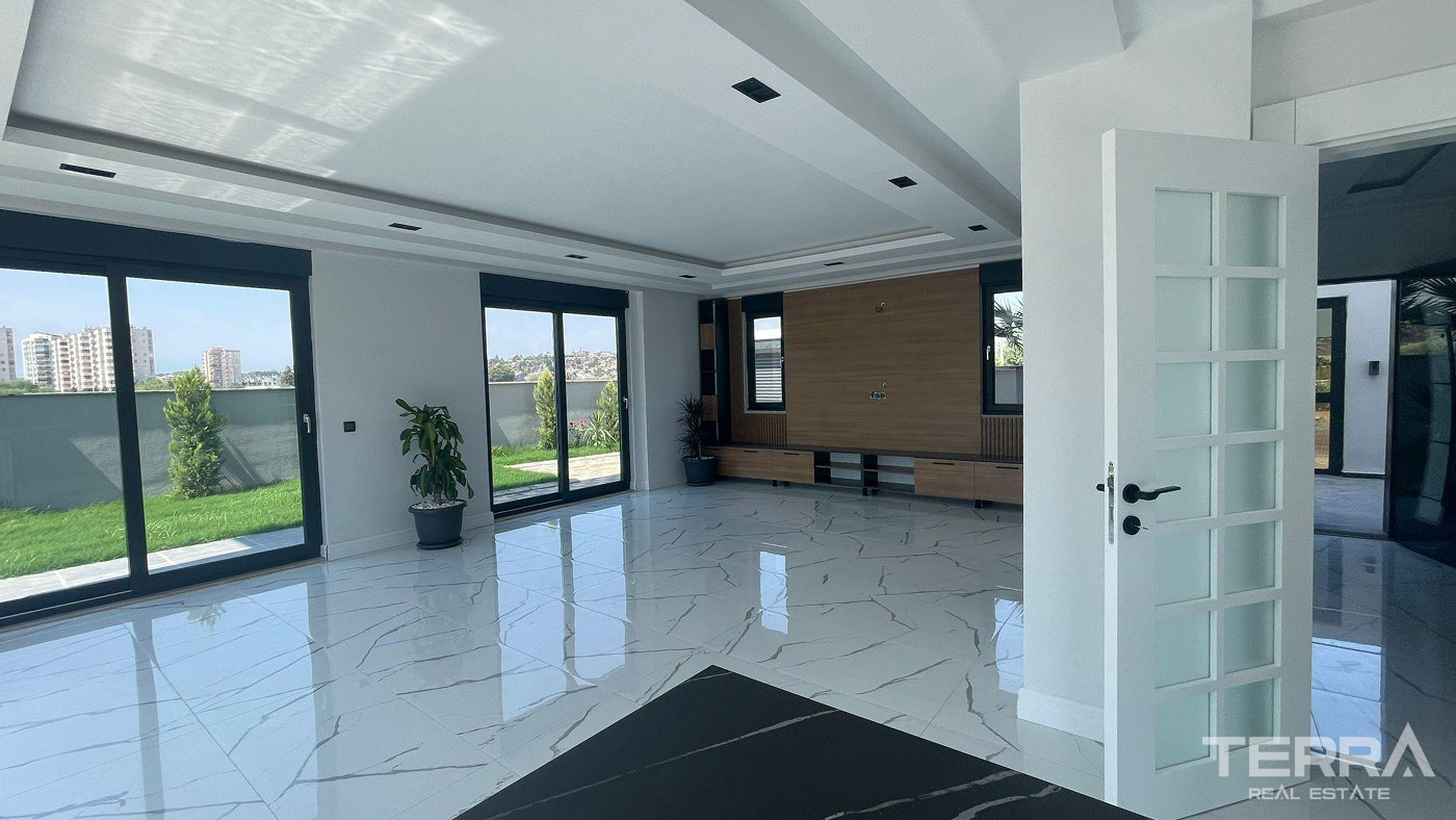 Willa bliźniacza 5+1 z luksusowym wnętrzem w Kundu, Antalya - 86735