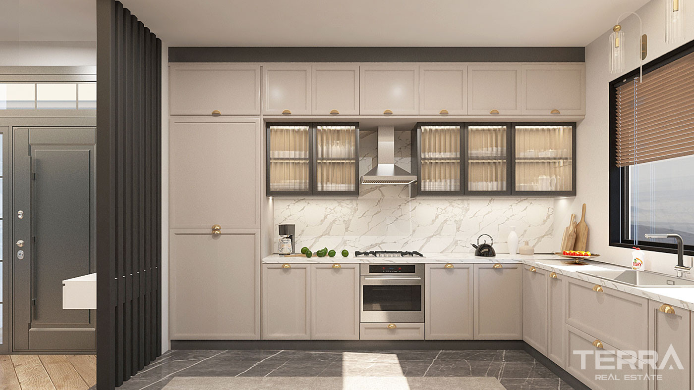 Elegant Villas Featuring Chic Designs in Döşemealtı, Antalya. - 86848